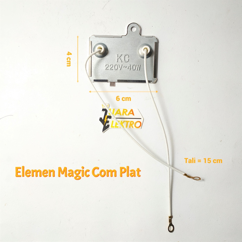 Elemen Magic Com Plat | Elemen untuk Magic Com Model Plat Silver