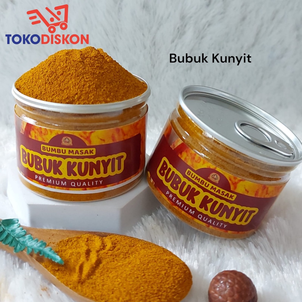 

Can Rempah Bubuk Kunyit Bumbu Kunir Bubuk Turmeric Powder Kualitas Premium