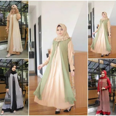 READY AMIS REMAJA ANAYA NADIN AIDA MAXI / GAMIS SALWA SYAR'I / GAMIS TERMURAH TREND MASAKINI