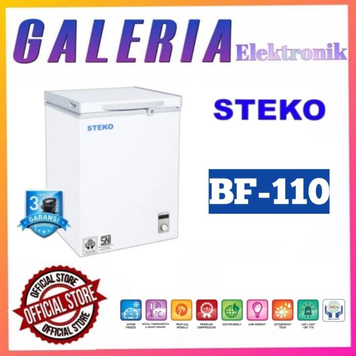 CHEST FREEZER STEKO BF 110 LEMARI PEMBEKU BF110 100L