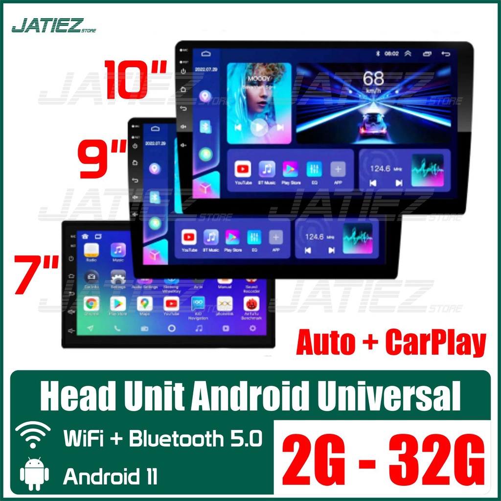 Head Unit Android Universal 7/9/10 inch - Headunit Android