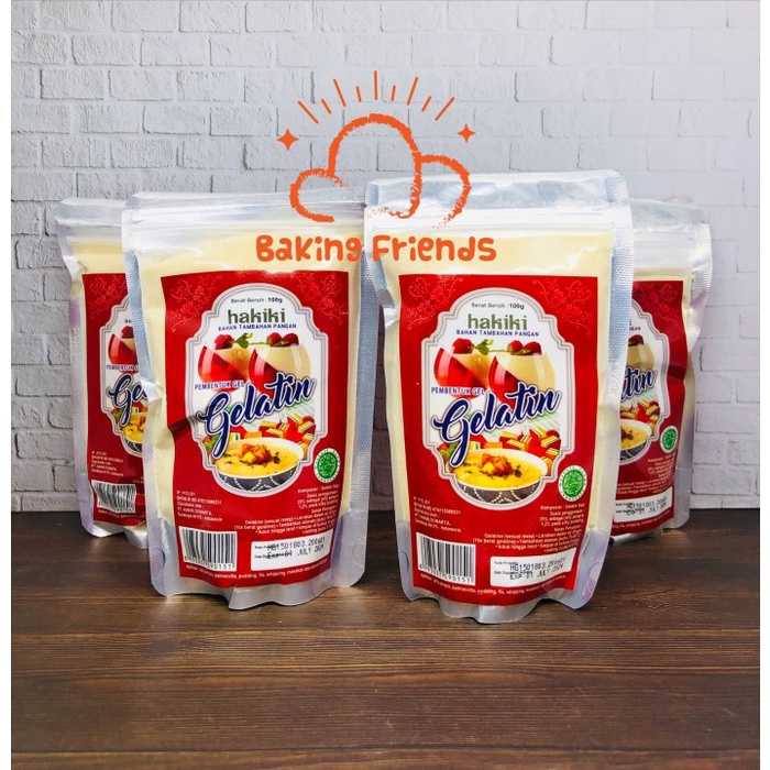 

Gelatin Hakiki Bubuk 100Gr / Gelatin Powder HALAL