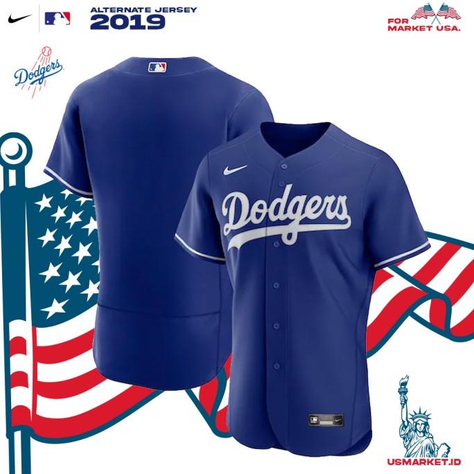 Kaos Jersey Nike Baseball MLB Los Angeles Dodgers Men Original Jersey