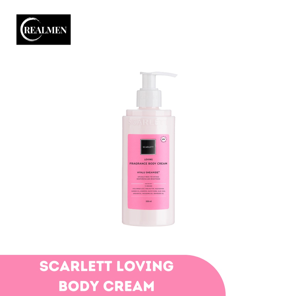 (RM) SCARLETT WHITENING LOVING SERIES - BODY LOTION - SHOWER SCRUB SABUN - BODY SCRUB - BODY SERUM - BODY CREAM LOVING - LOVING SCARLETT BPOM