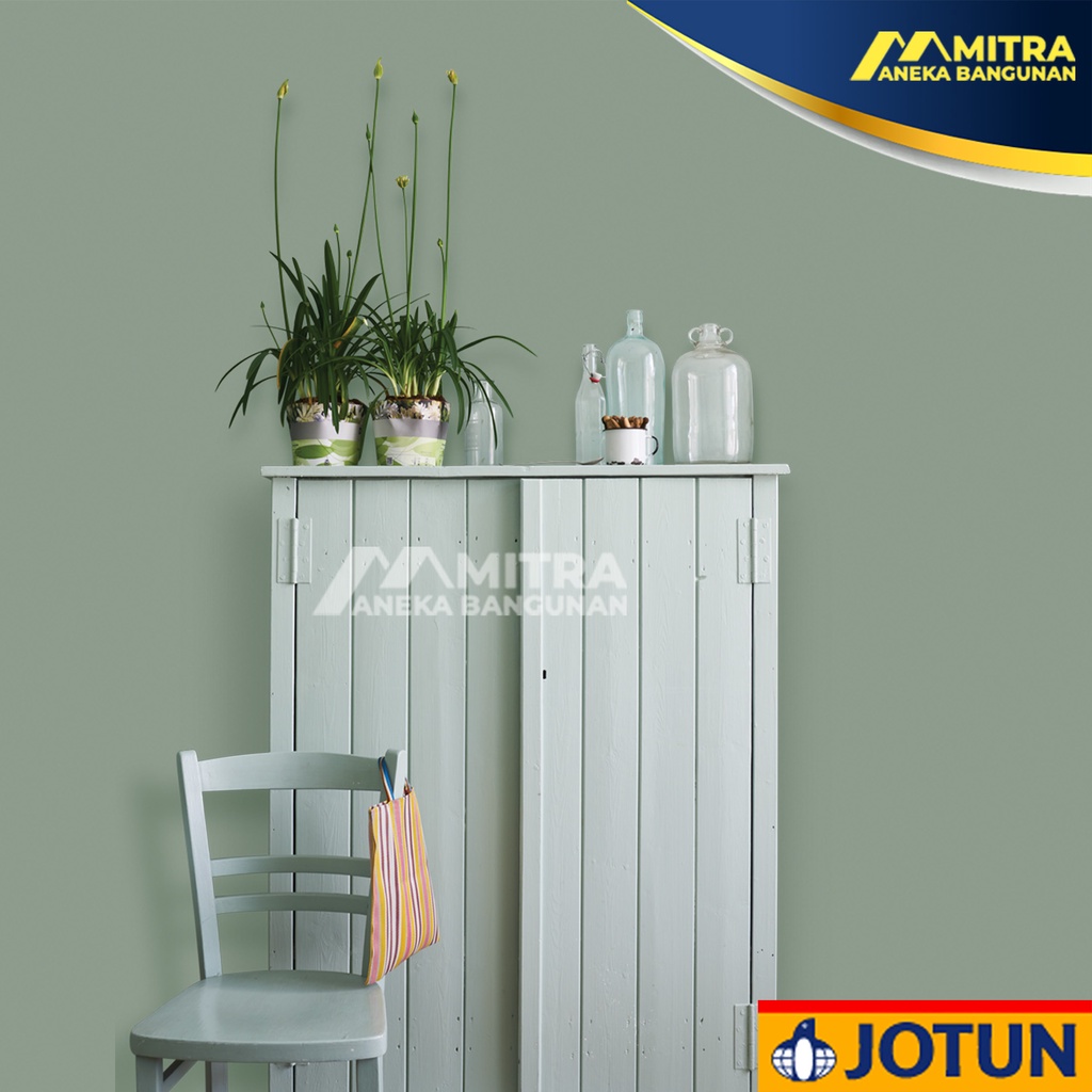 CAT TEMBOK INTERIOR EKSTERIOR JOTUN DUSTY GREEN 7543 / SAGE GREEN
