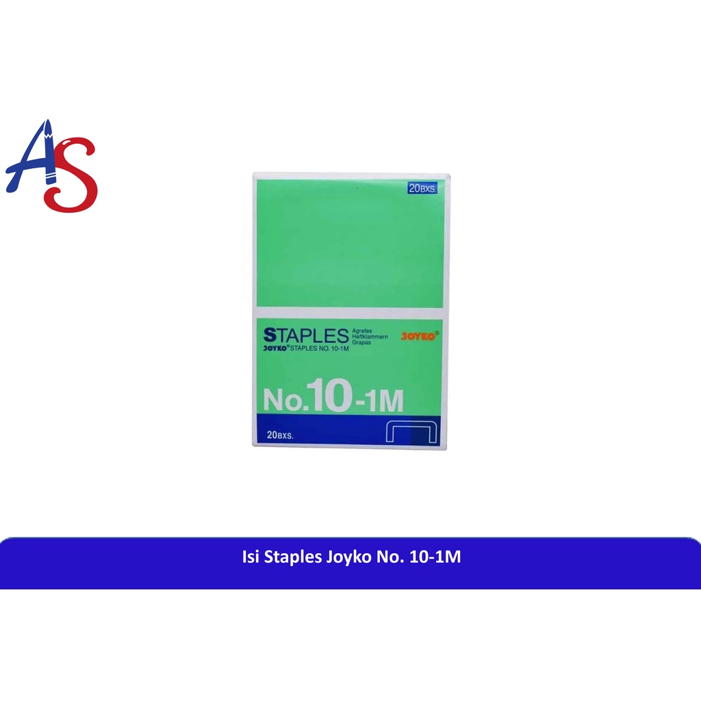 

Isi Staples Joyko No. 10-M (1 Box isi 1.000 Staples)