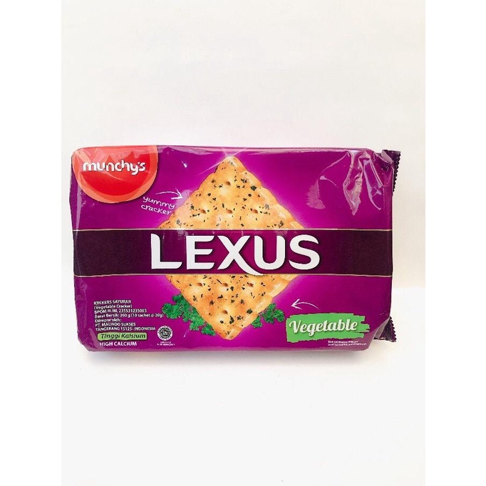 

Munchy's Lexus Sandwich Cracker Vegetable