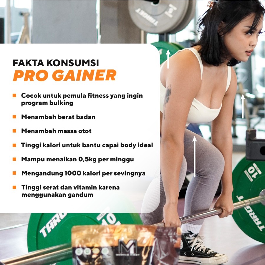 Muscle First Pro Gainer 12 lbs Menambah Berat Badan M1 Pro Gainer