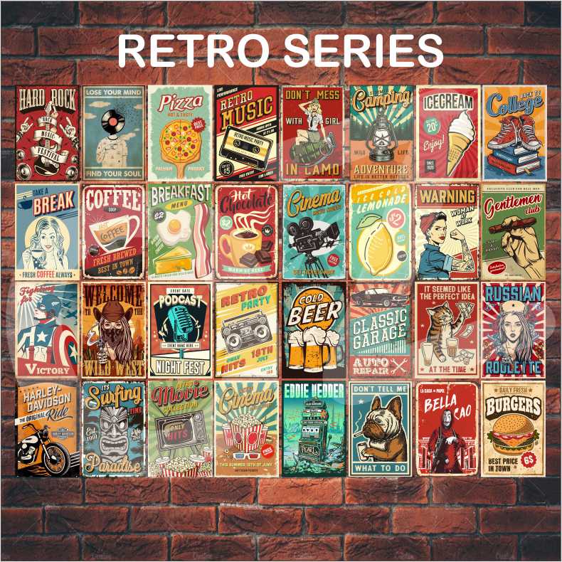 POSTER DINGDING AESTHETIC / POSTER RETRO / POSTER CLASSIC / MURAH ISI 32 LEMBAR