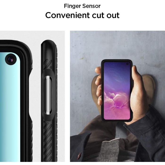 Case Galaxy S10 Plus / S10 / S10E Spigen Softcase Pattern Liquid Air