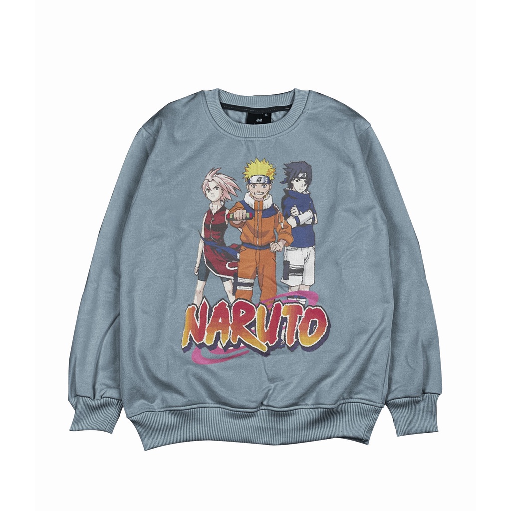 CREWNECK ANAK NARUTO FREE TAS