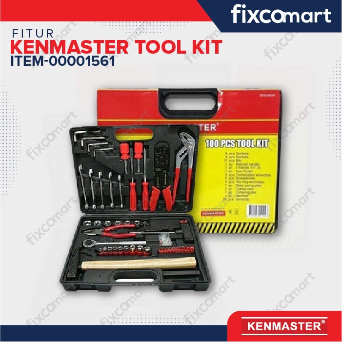 Kenmaster Tool Kit 100Pcs N2 / Toolkit 100 Pcs