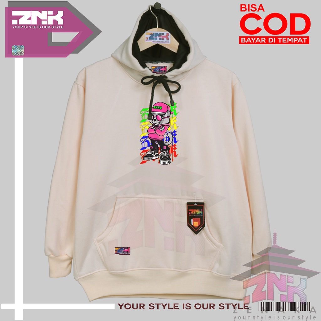 Zenaka Hoodie pria distro aesthetic graffity simple tebal Switer wanita kekinian korean style Hoodie pria tebal dan lembut Hoodie wanita oversize tebal warna keju Switer cowok keren distro kekinian Jacket pria keren 2023 Jaket pria keren distro terabaru