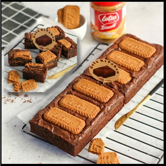 

Lotus Biscoff Brownies / Brownies
