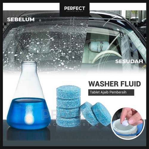 SABUN PEMBERSIH KACA MOBIL WIPER MOBIL / GLASS CLEANER TABLET / ANTI NODA