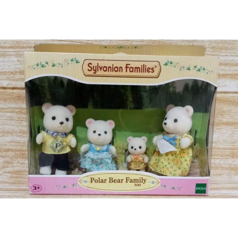 Sylvanian Families Polar Bear RARE