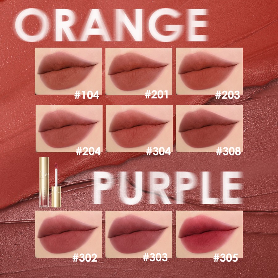 Focallure Air Mist Lip Cream Velvet Matte Silky Smooth Waterproof / Lip Matte