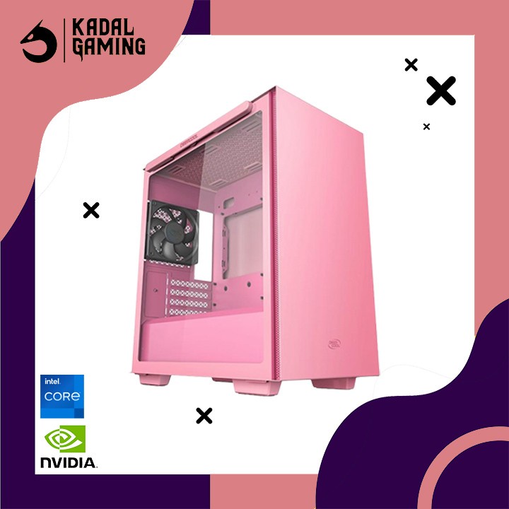 PC PINK GAMING LIVESTREAMING INTEL CORE I5 6500 VGA NVIDIA GTX 1060