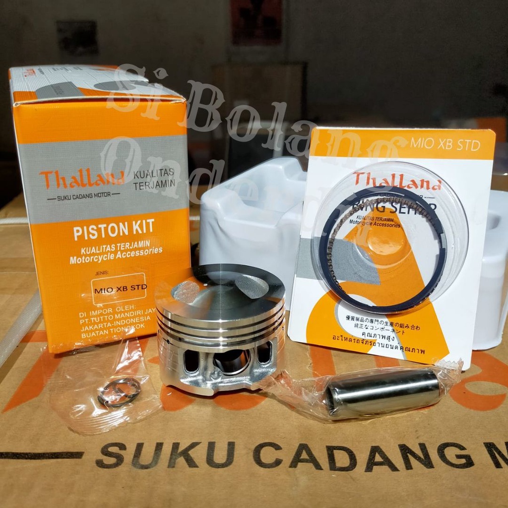 PISTON KIT MIO XB STD DIAMETER 53.5 PISTON KIT MIO XTRA BIG MIO BORE UP 53.5 THALLAND