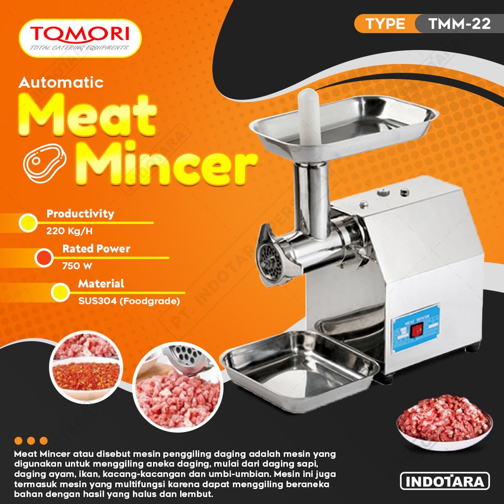 Gilingan daging - TOMORI MEAT MINCER TMM-22