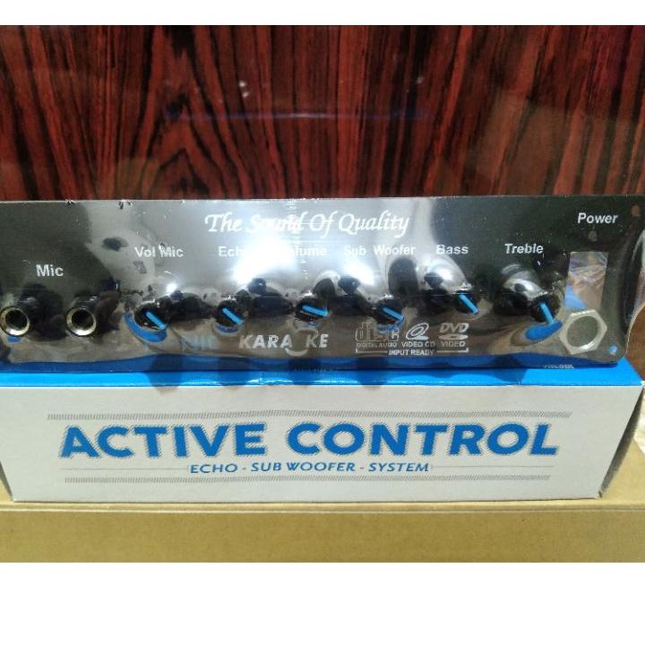 ✰ Tone control subwoofer echo mic speaker aktif type 226 active control speaker ☉