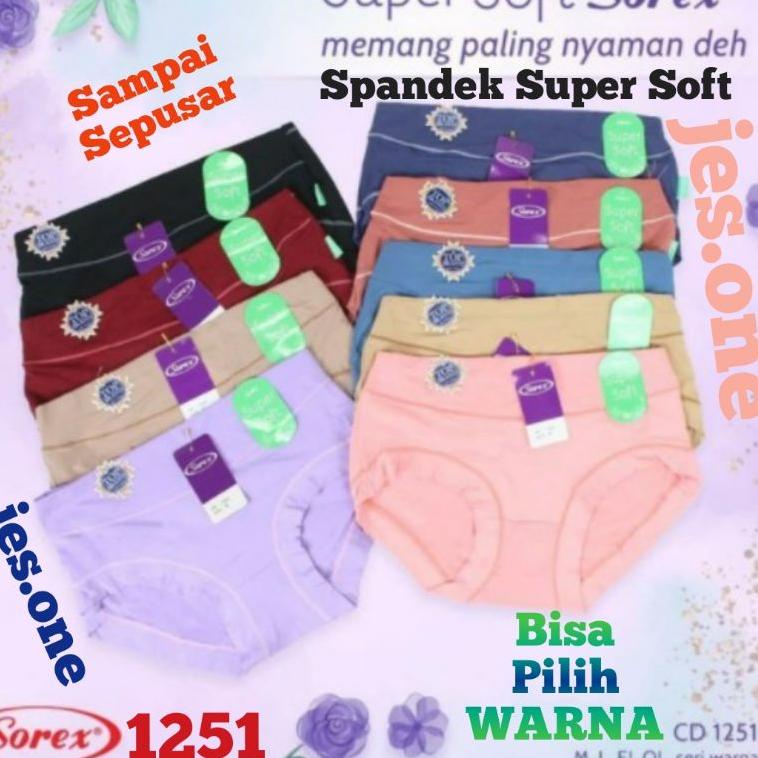 Terbaru Sorex Cd Basic Bahan Super Soft 1251 wanita Stretch Nyaman