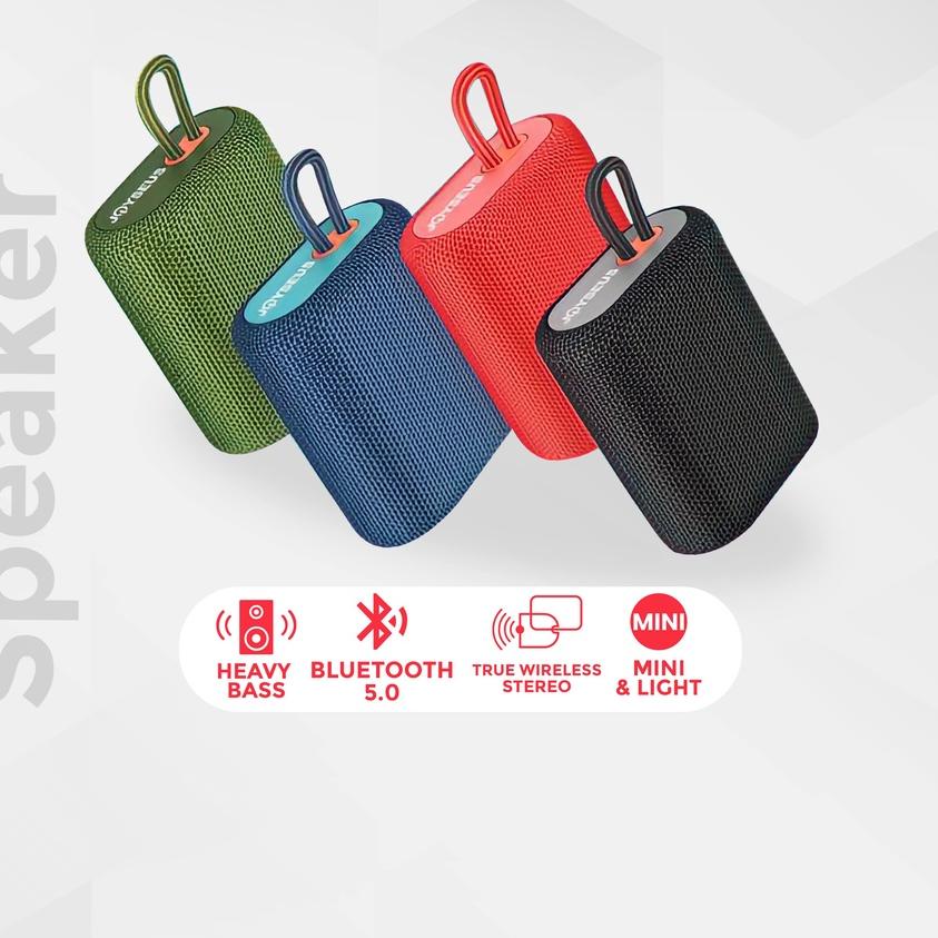 ☉ Speaker Bluetooth Joyseus JS05 TWS Hi-Fi Sound Portable Audio Wireless Super Bass Mini Stereo SP03