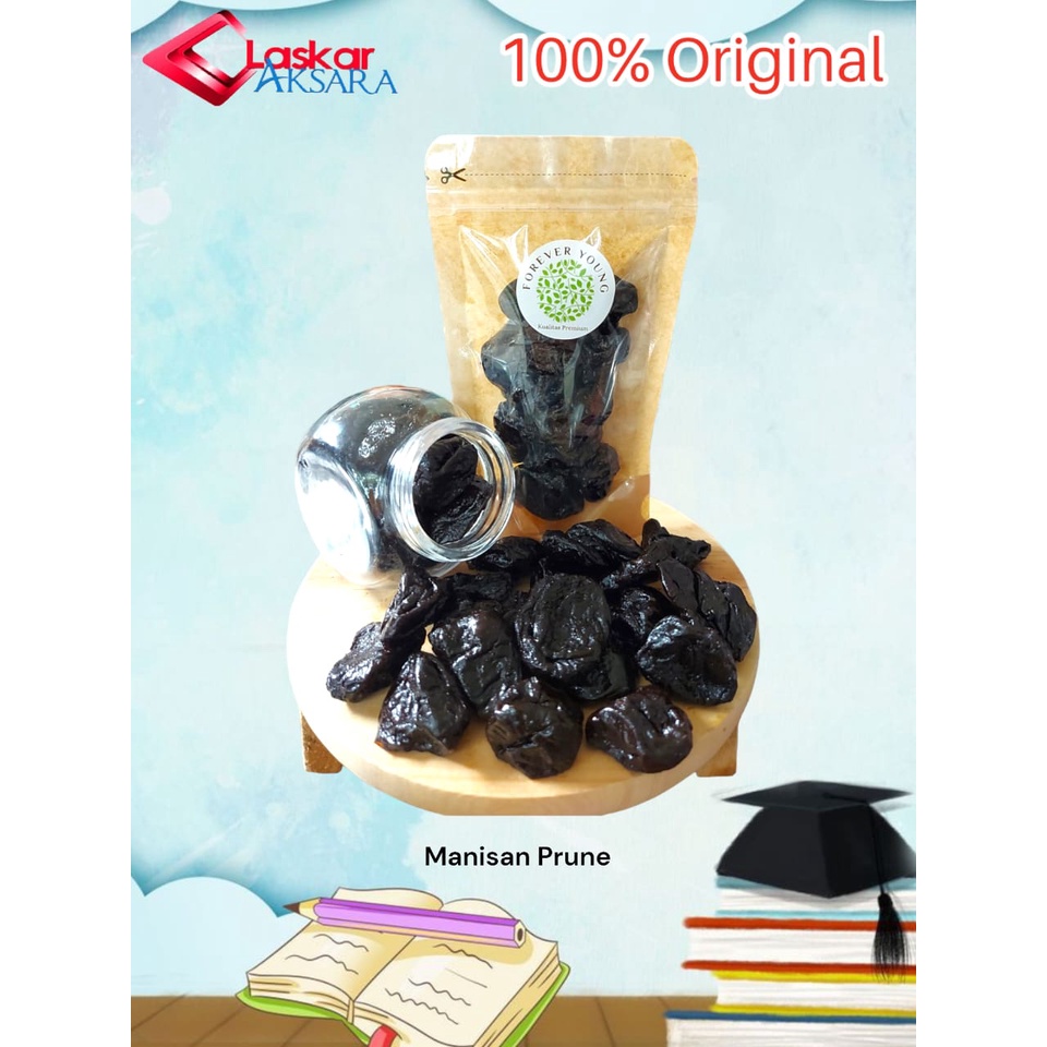 

Manisan Prune Basah Manisan Plum Hitam Prune Seedless / Premium