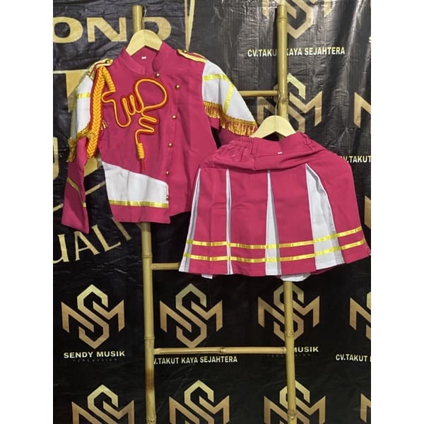 BAJU MAYORET MARCHINGBAND DRUMBAND TK PAUD