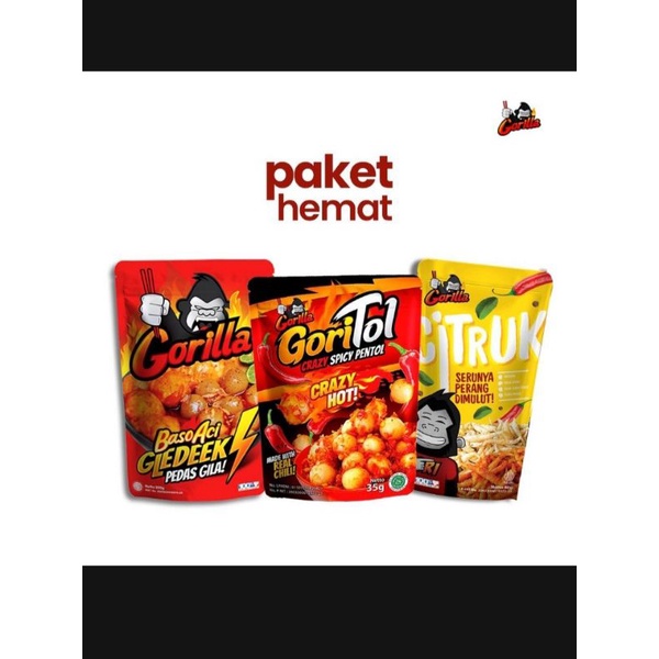 

Gorilla Instan - Paket Hemat Gorilla 450 gr