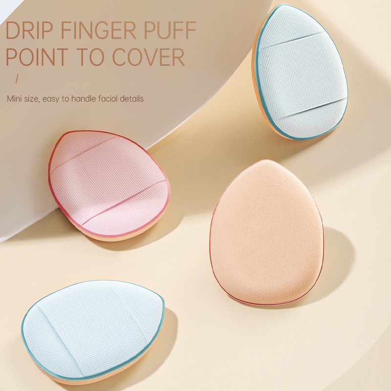 【COD】Spons Puff Air Cushion Mini Fungsi Ganda Basah / Kering Untuk Concealer / Foundation