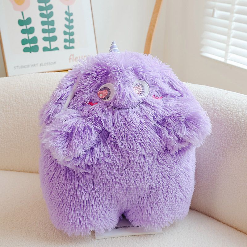 BONEKA BANTAL LITTLE MONSTER ONE EYED MIKE ART SULLEY HIJAU PINK BIRU PUTIH UNGU LUCU IMUT LEMBUT