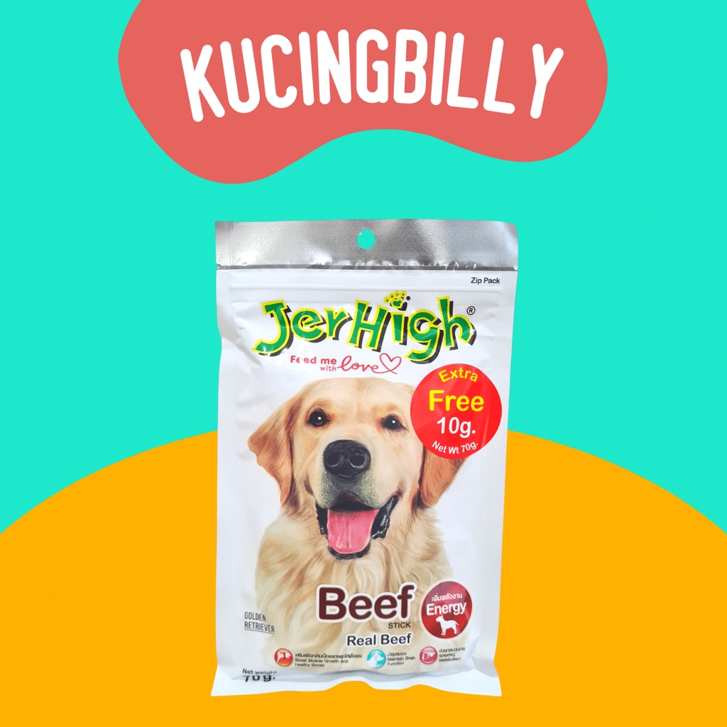 Jerhigh 50gr &amp; 70gr Snack anjing