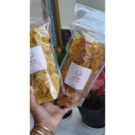 

KRIPIK PISANG “SRIPING” ASIN GURIH 250gram