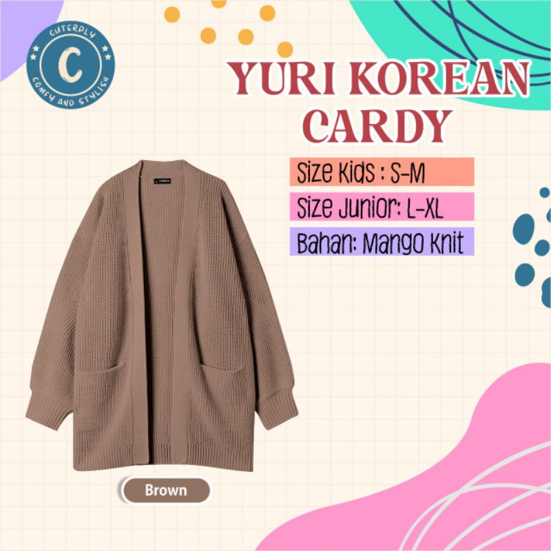 Cardigan Anak 10-16 Tahun