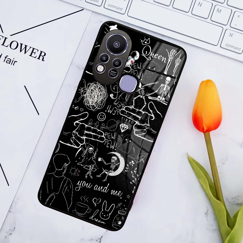 (MT83) Case Kilau Infinix Hot 11S | Hot 11S | Casing Hp Infinix | Pelindung Smartphone Seven Case | 