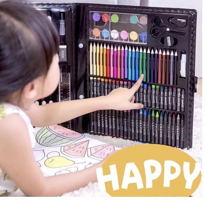 

Bisa COD Crayon Set 150pcs / Krayon Mewarnai Anak 150pcs / Pensil Warna Set 150pcs 