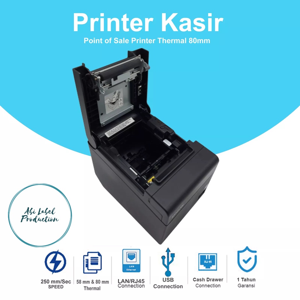 PRINTER KASIR EPSON TM-T82III INTERFACE LAN + USB