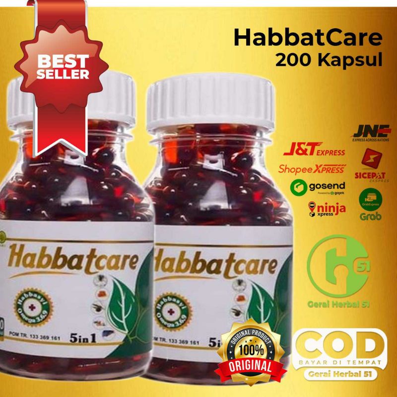 Habbatussauda Habbatcare 5 in 1 200 caps / HABBAT CARE 5 IN 1 ORIGINAL