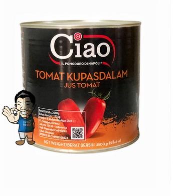 

◄ Ciao Tomat Kupas dalam Jus Tomat- Peeled Tomatoes 2550g ✾