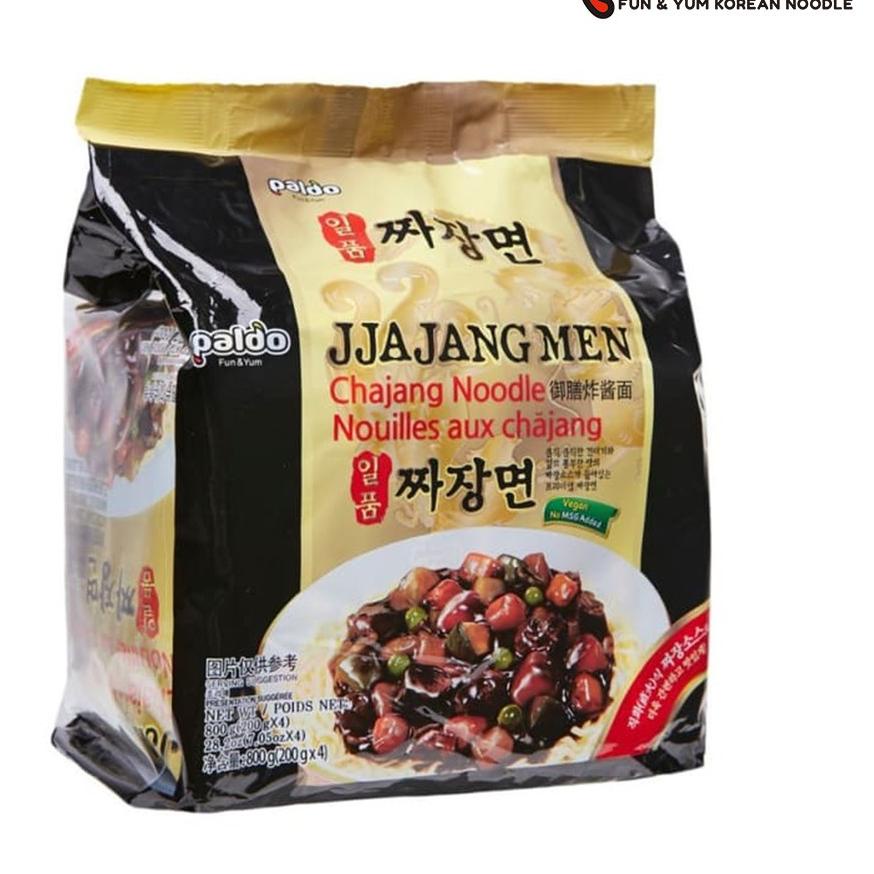 

♨ PALDO JAJANGMYUN - JJAJANGMEN 1 PACK ISI 4 PCS ✤