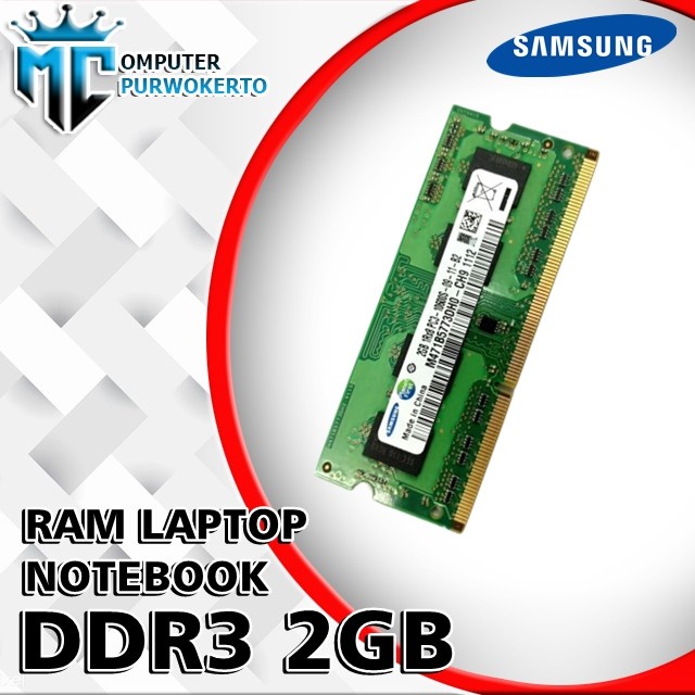 RAM LAPTOP atau sodimm DDR3 2GB PC-10600