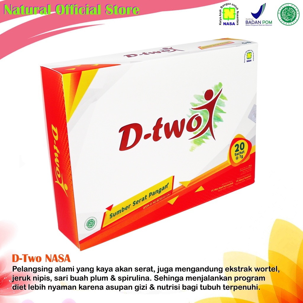 PELANGSING DTWO ORIGINAL AMAN TANPA EFEK SAMPING