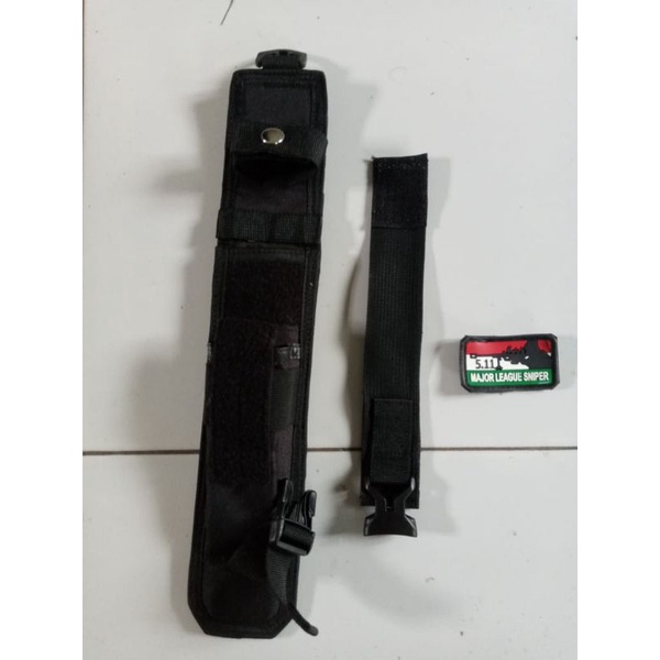 peralatan survival / tas sangkur pinggang / pouch sangkur tactical / tempat pisau tactical