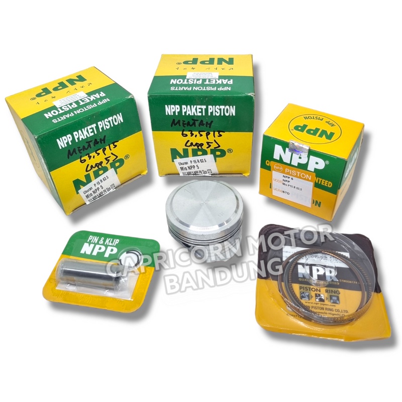 Piston Kit MENTAH CUSTOM 63.5 64 64.5 65 PEN 15 NPP5 NPP MENTAHAN