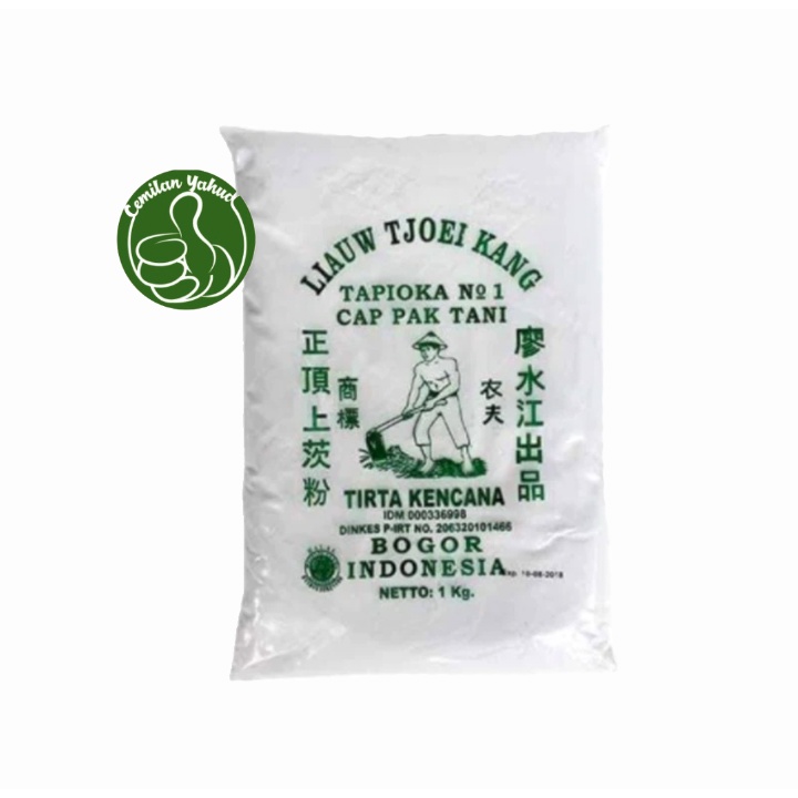 

Tepung Tapioka Cap Pak Tani 1 Kg