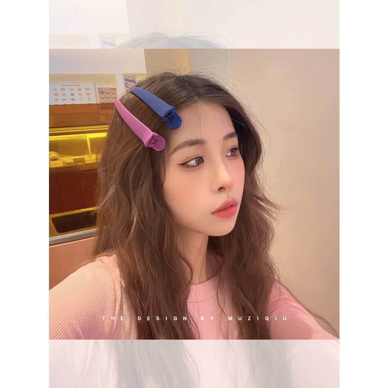 [688.id] Jepitan Poni Rambut Model Bebek Doff 8 cm Jepit Rambut Kecil Wanita Korea Cepitan Fashion Anak Dewasa JPT 01