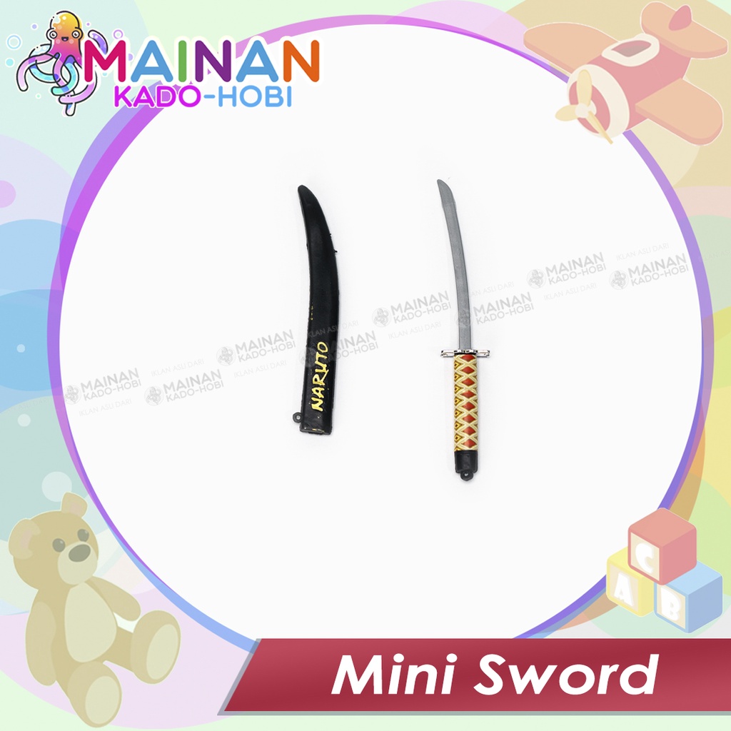 HOBI MAINAN KOLEKSI ANAK LAKI MINIATURE PEDANG SWORD TOYS