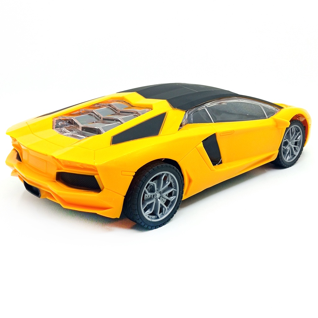 Toy Addict RC Car Lamb0rghini Kuning Mainan Mobil Remote Control