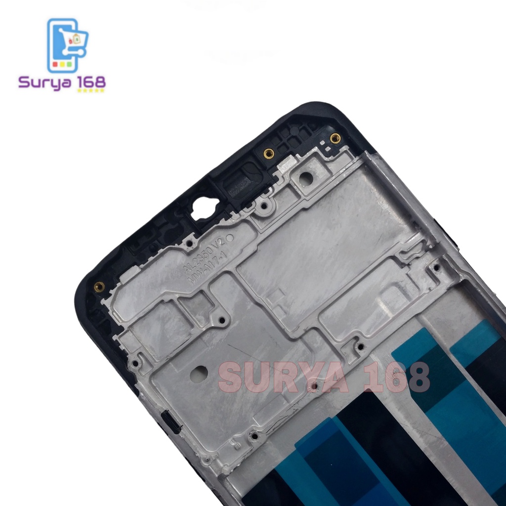 FRAME LCD /  TULANGAN LCD /  TATAKAN  TENGAH LCD / BEZZEL MIDDLE OPPO A31 2020 ORI COPOTAN MULUS